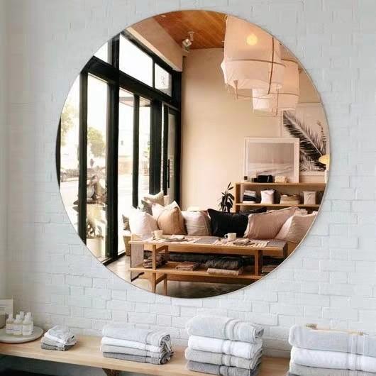 SALT Postmodern Tinted Round Mirror