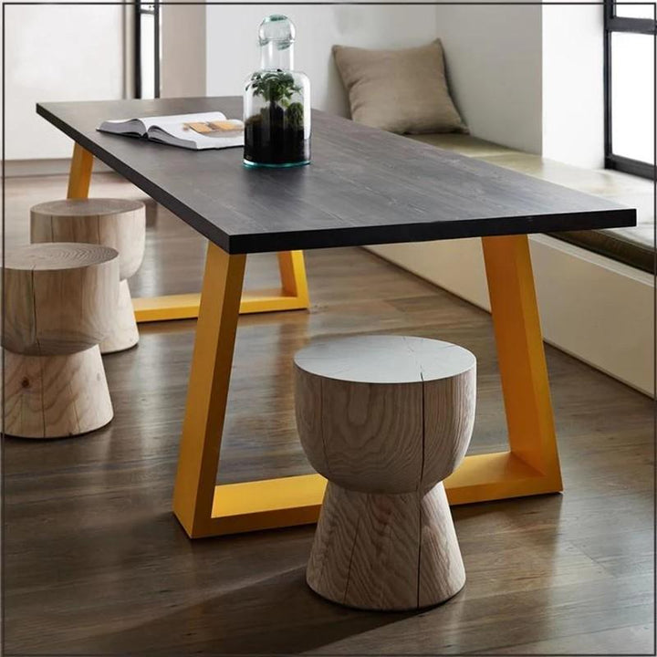 SERGIO Contemporary Solid Wood Dining Table