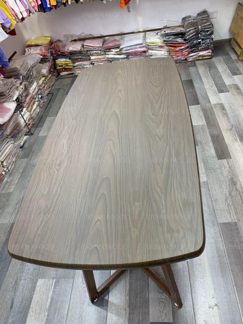 SHELDON Ultra Slim Wooden Dining Table