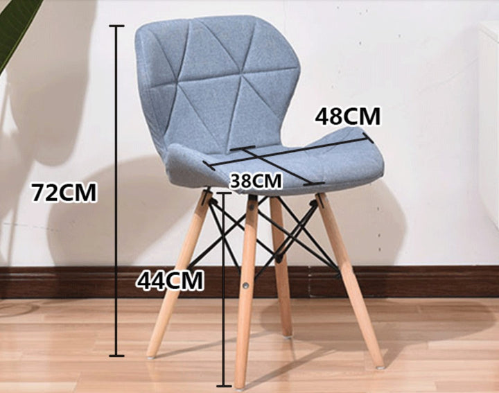 SHERRY Modern Fabric Dining Chair