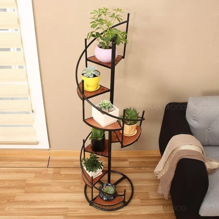 SPIRAL Plant Display Stand Shelf