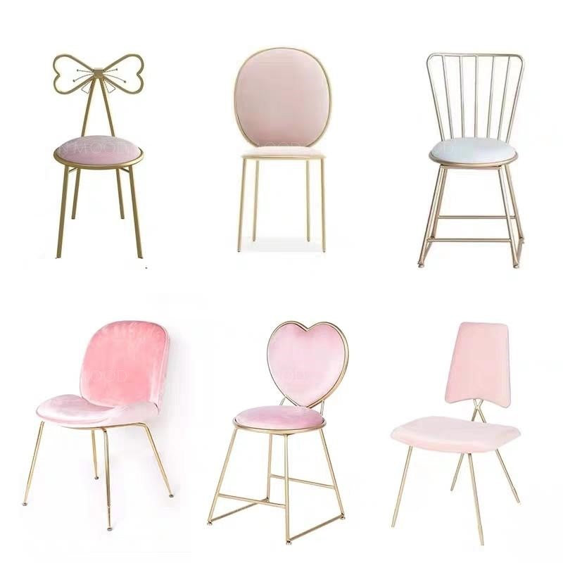 SWEET Pastel Pink Office Study Chair