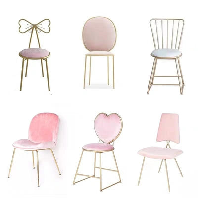 SWEET Pastel Pink Office Study Chair
