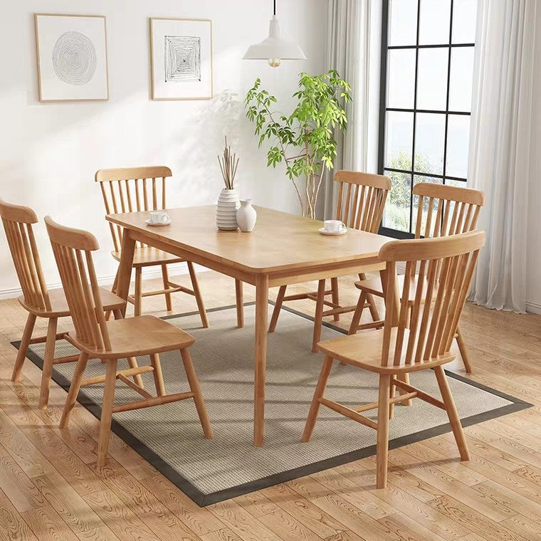 SAGE Rustic Solid Wood Dining Chair