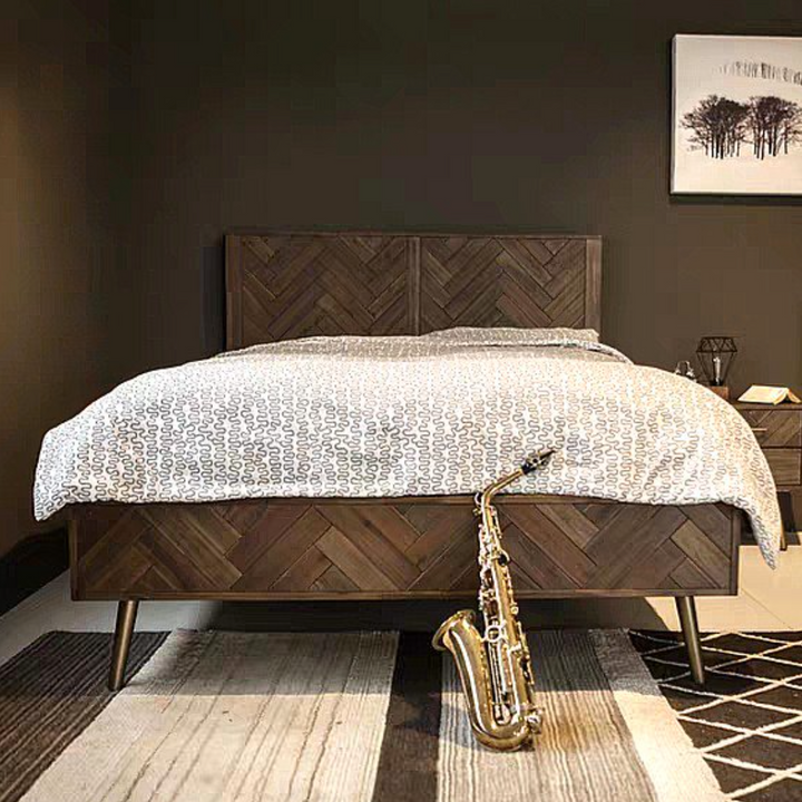 KINGSTON Rustic Solid Wood Bedframe