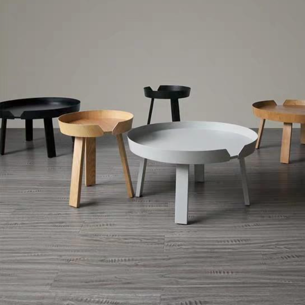 MARKO Scandinavian Round Nesting Coffee Table – Urban Mood