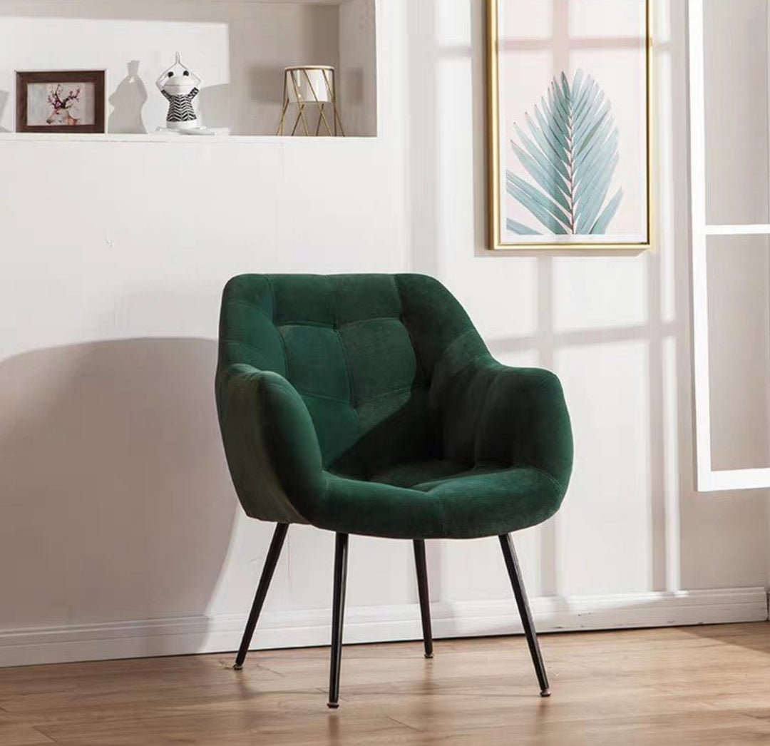 MEGHAN Modern Velvet Armchair