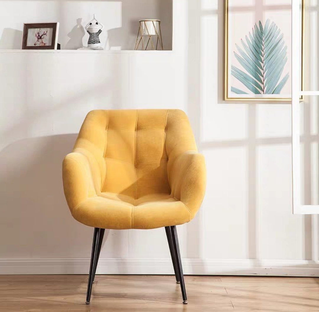 MEGHAN Modern Velvet Armchair