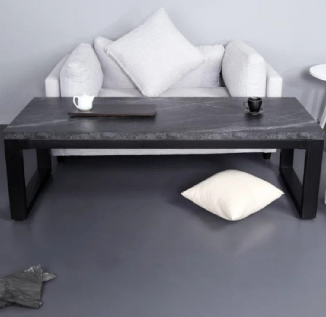 JAVAN Black Mica Rock Coffee Table