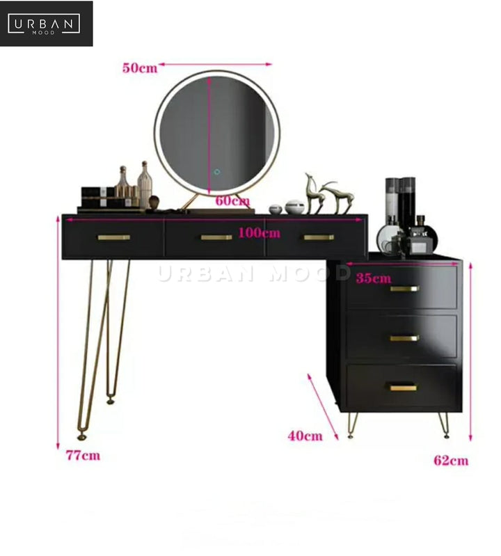 SHEFFIELD Modern Vanity Table Set