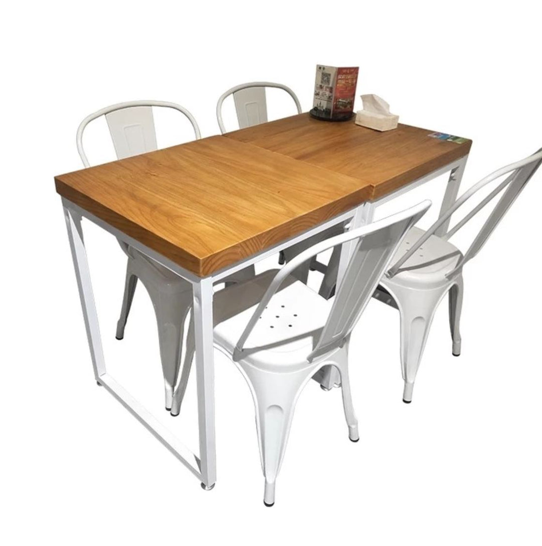 SNOWDEN Cafe Solid Wood Dining Table