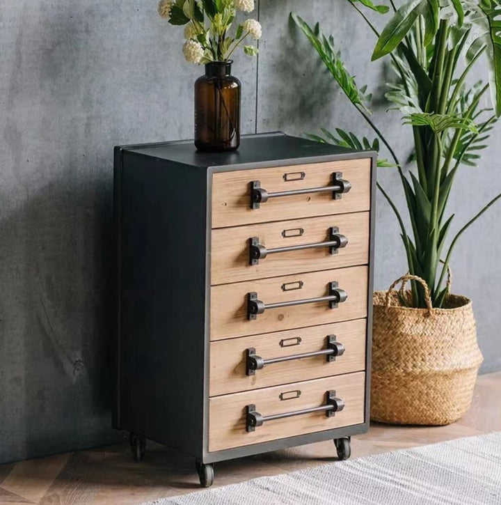 STANBY Modern Industrial Chest of Drawers