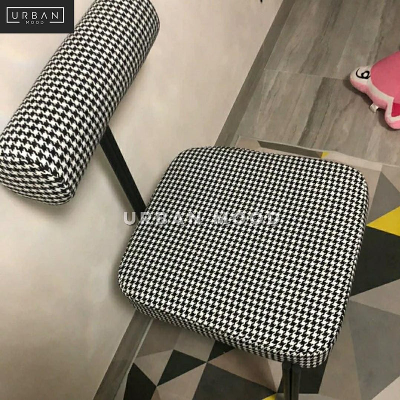 TREVER Postmodern Velvet Dining Chair