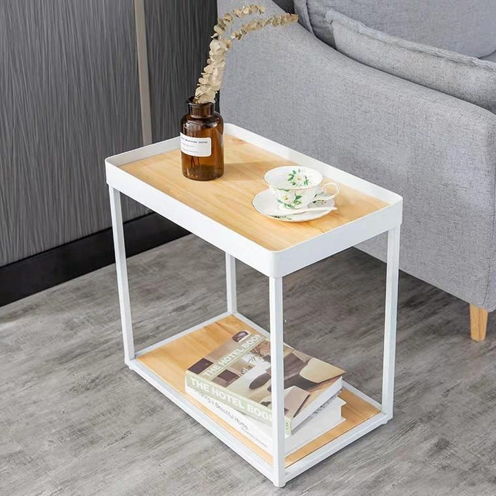 TREVOR Mixed Element Deep Dish Coffee Table