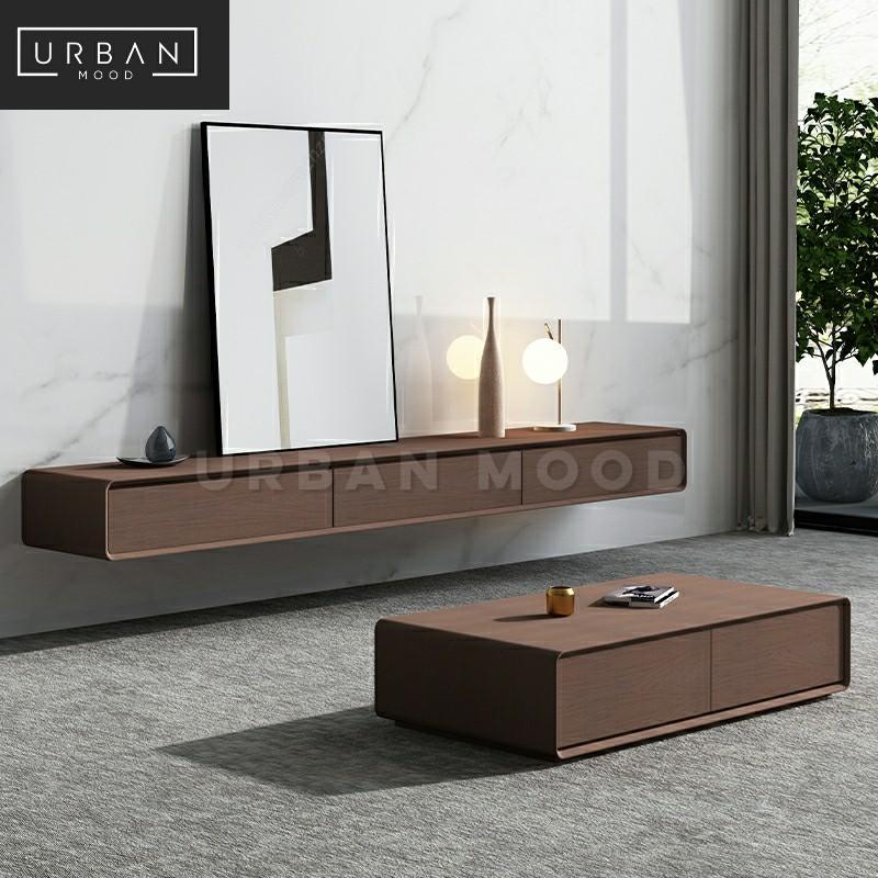 (Clearance) TRIPE Modern Floating TV Console