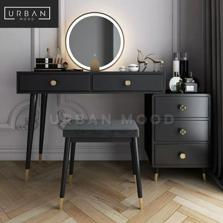 TATLER Modern LED Vanity Table Set