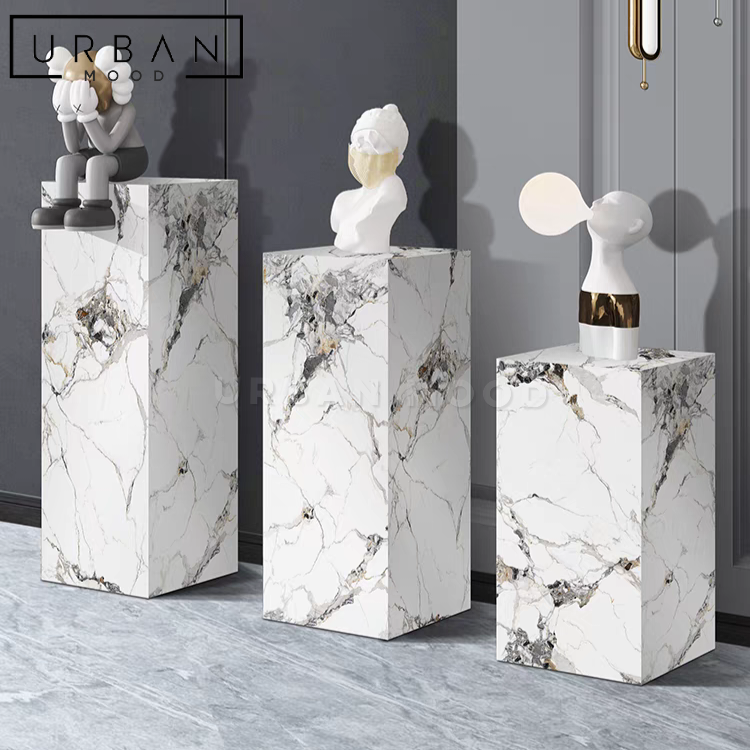 TRIBUNE Modern Marble Pedestal