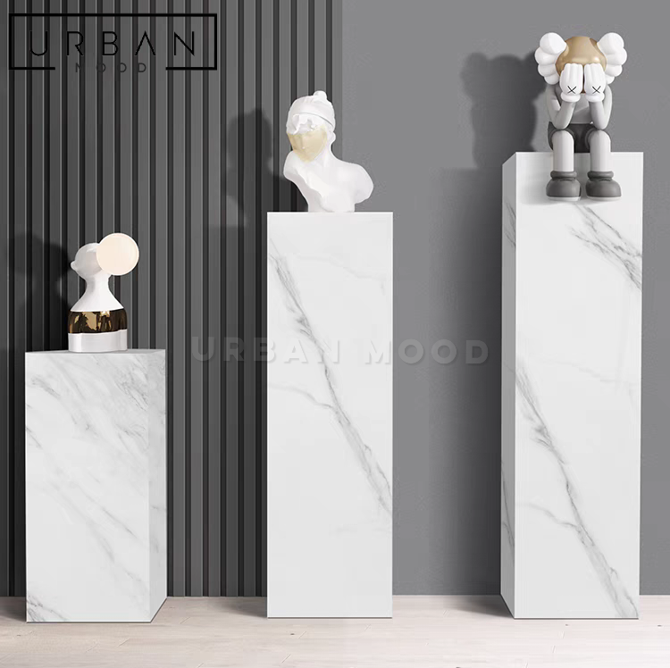 TRIBUNE Modern Marble Pedestal