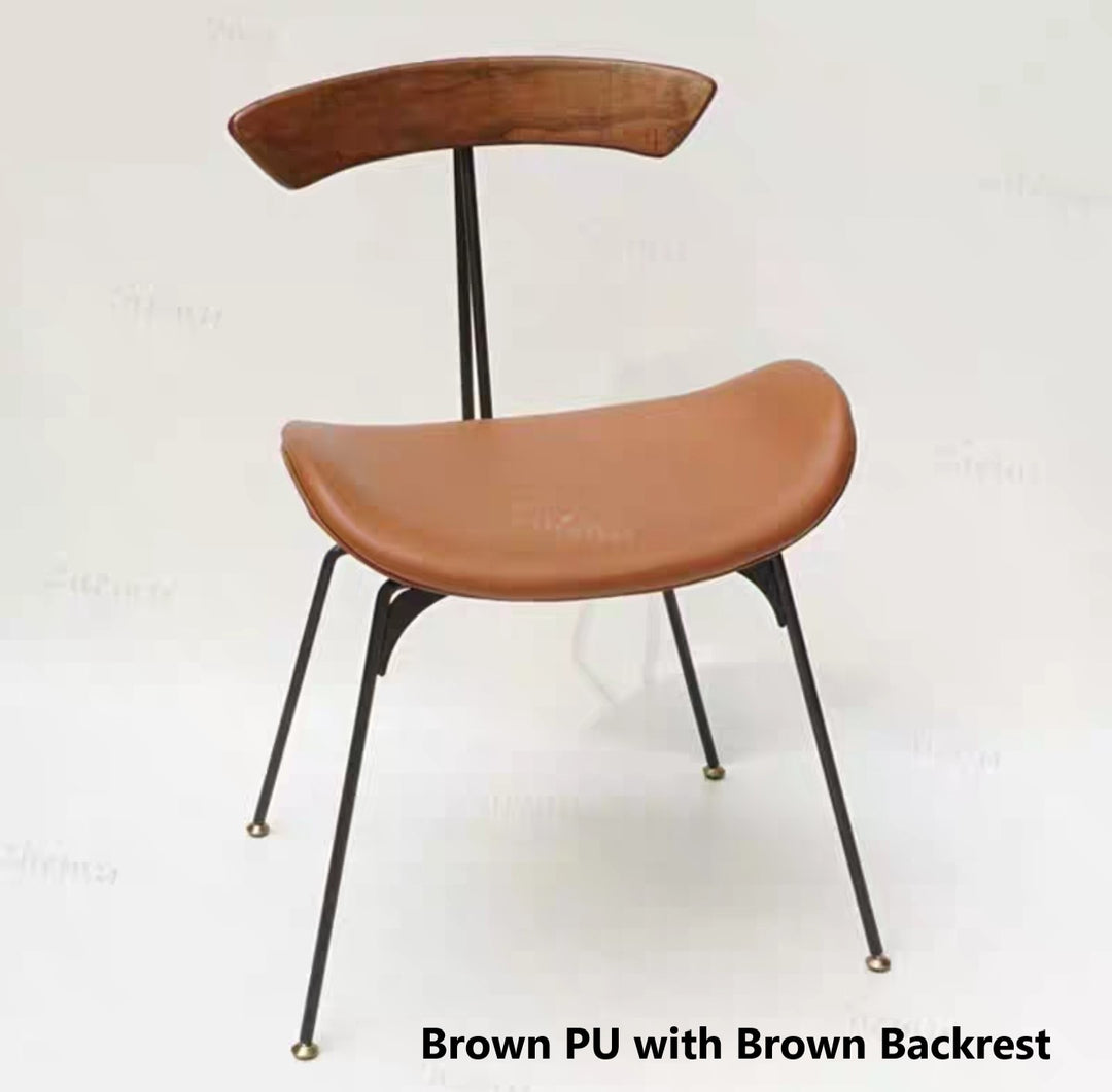 TRINI Designer Leather Dining Chair