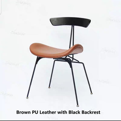TRINI Designer Leather Dining Chair