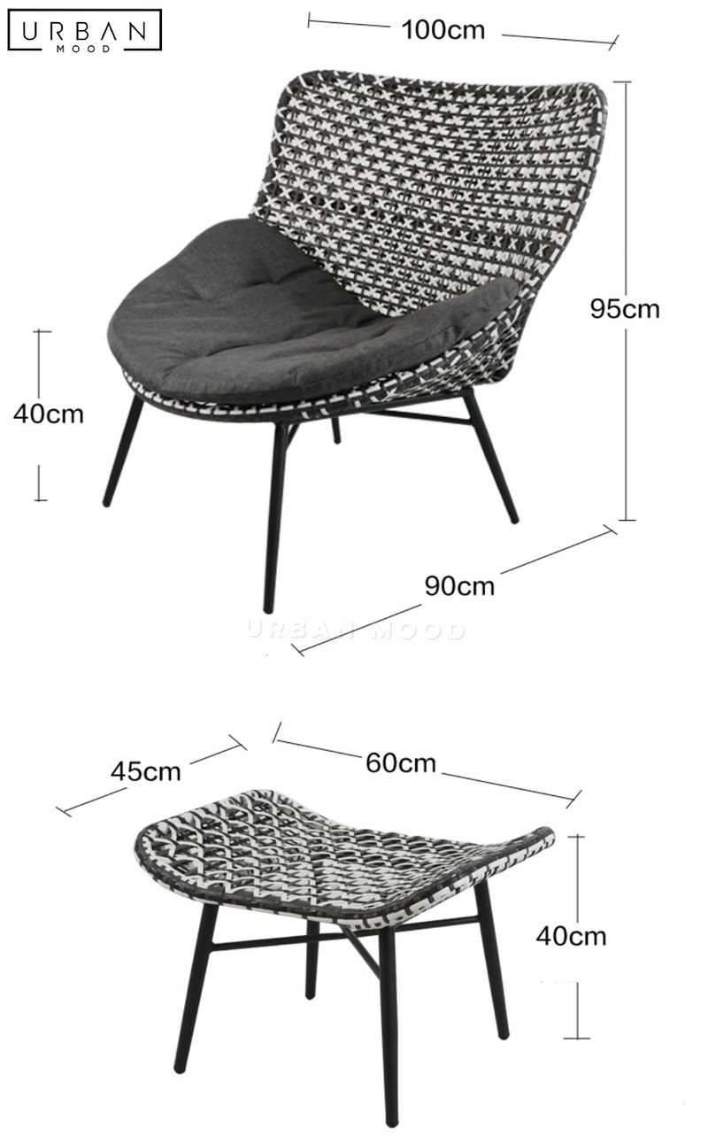 TYLDEN Modern Outdoor Chair