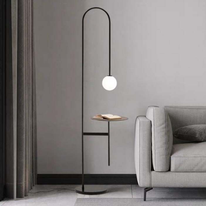 VALLE Minimalist LED Lamp Side Table