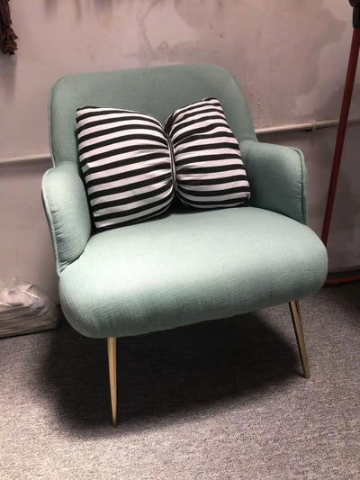 VELDA Modern Velvet Armchair