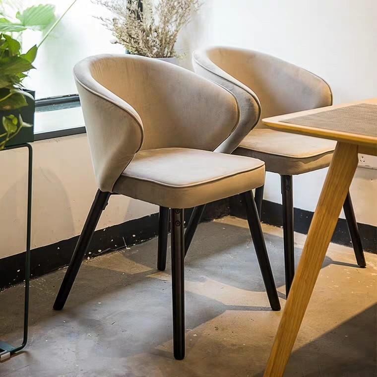 VERITY Modern Velvet Dining Chair