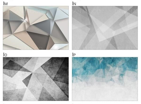 VERVAIN Geometric 3D Wallpaper
