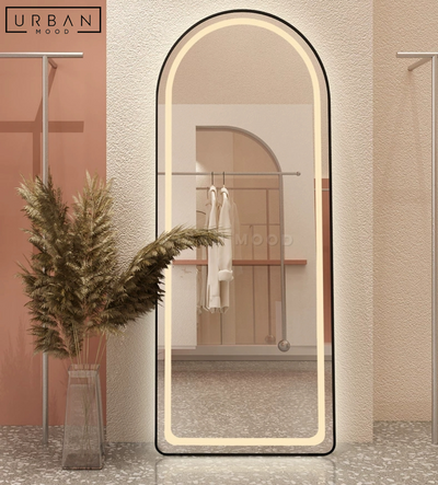 VOCAL Modern LED Standing Mirror