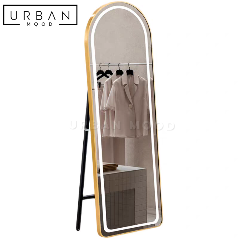 VOCAL Modern LED Standing Mirror