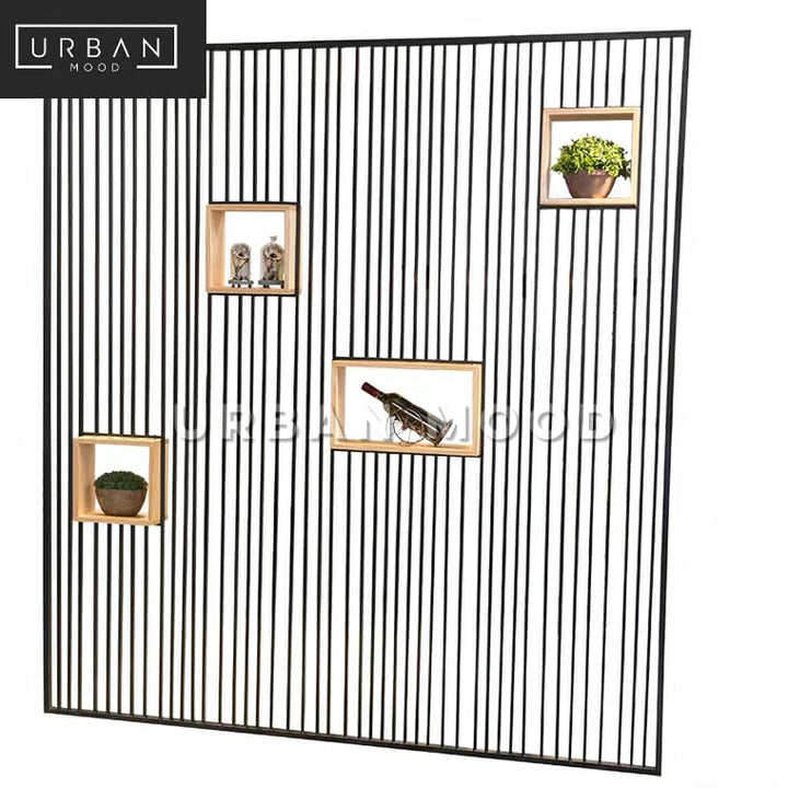 WILDER Modern Industrial Room Divider