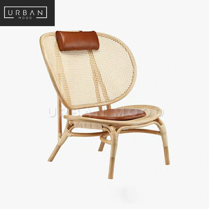 WALCOTT Vintage Rattan Armchair