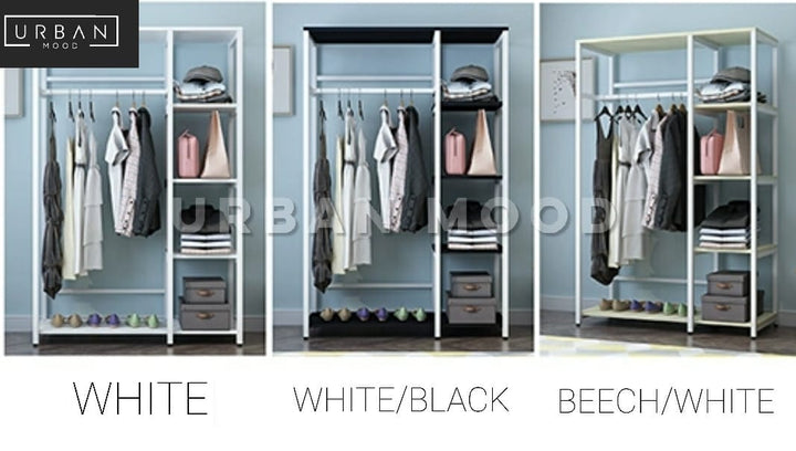 MENTON Modern Open Concept Wardrobe