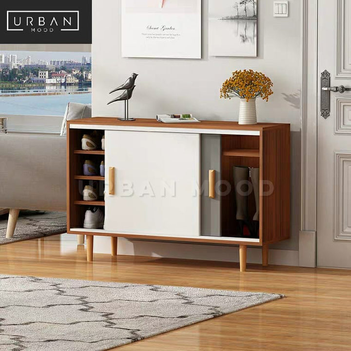 BARON Scandinavian Shoe Cabinet