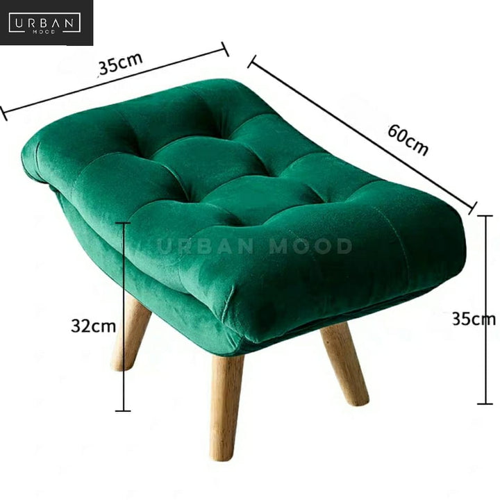 VERSE Modern Velvet Rocking Chair