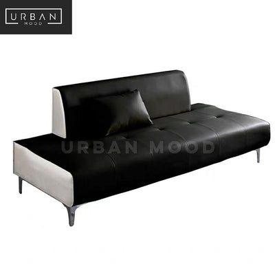 HANDER Modern Faux Leather Daybed