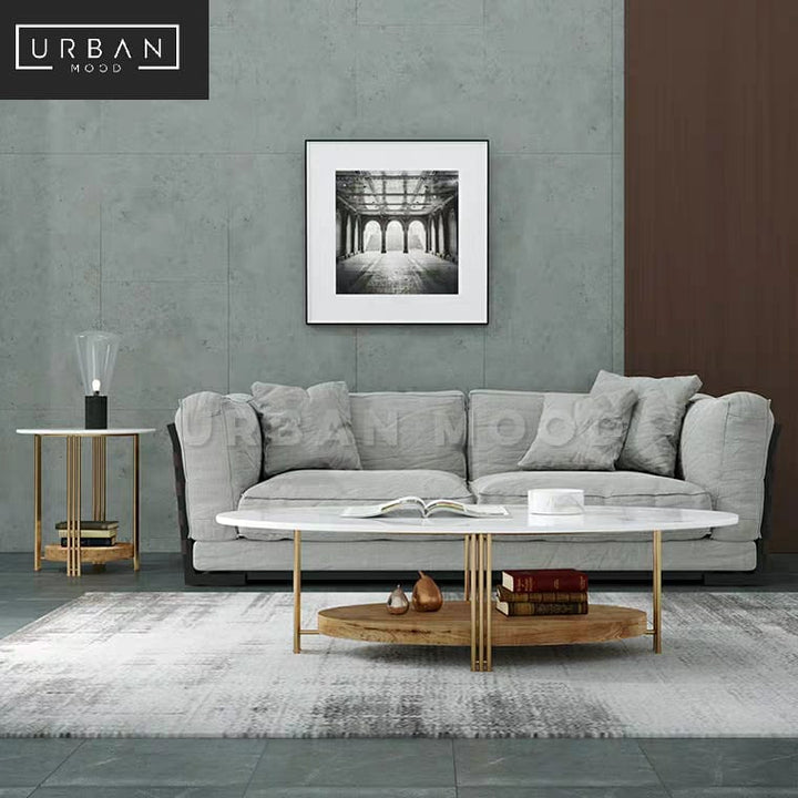 STERLING Modern Marble TV Console / Coffee Table