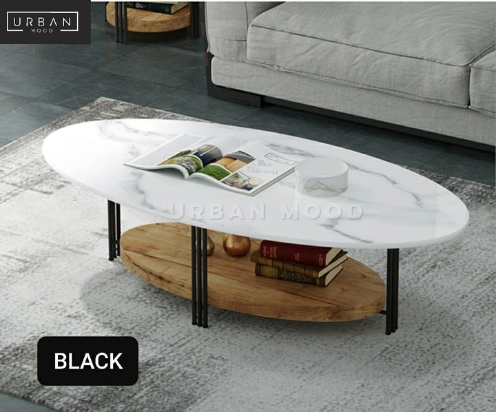 STERLING Modern Marble TV Console / Coffee Table