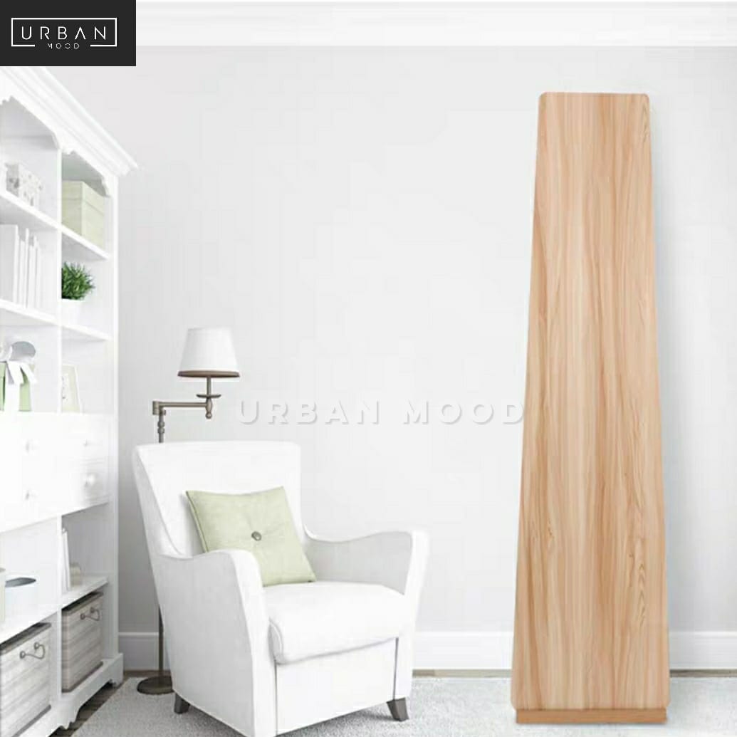 ASHEN Scandinavian Solid Wood Standing Mirror