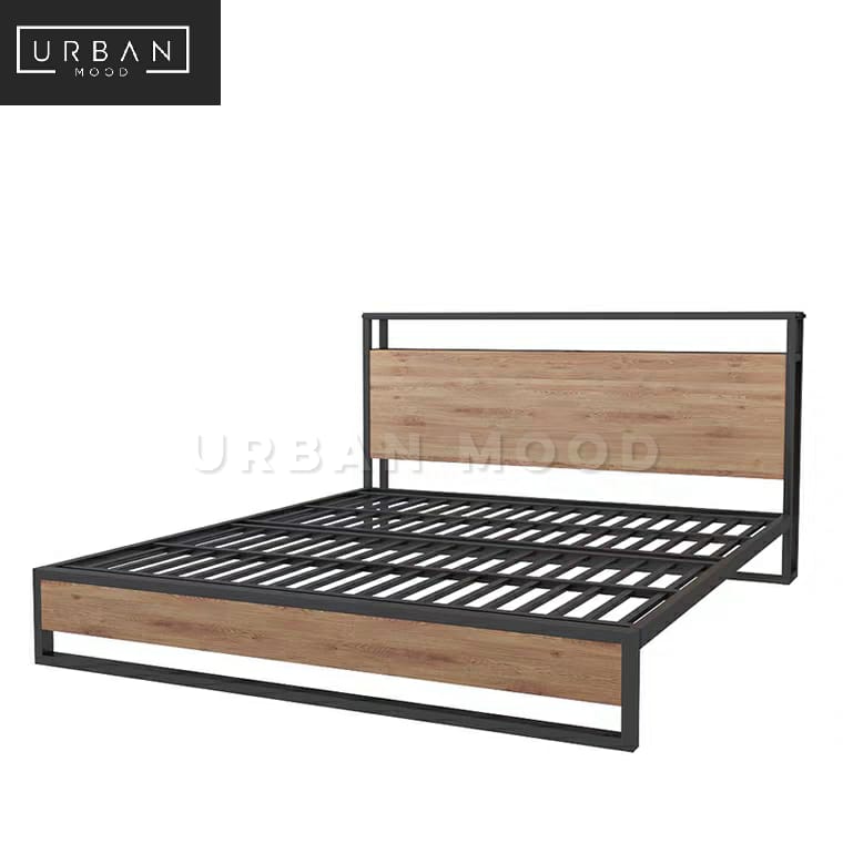 JOLT Modern Industrial Bedframe