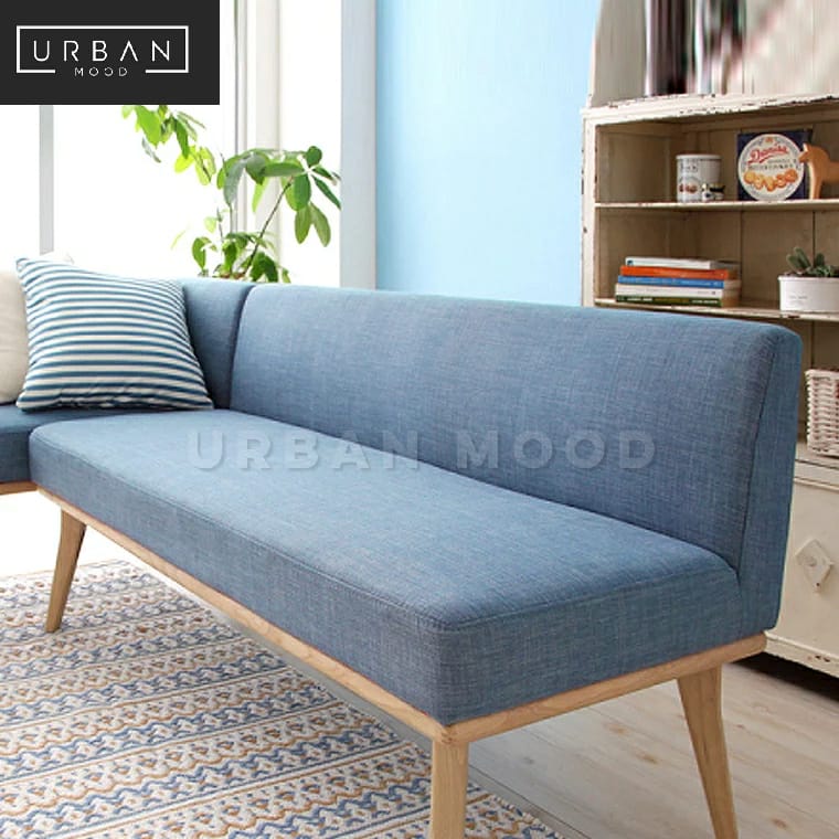 LINDE Modern Fabric Dining Bench