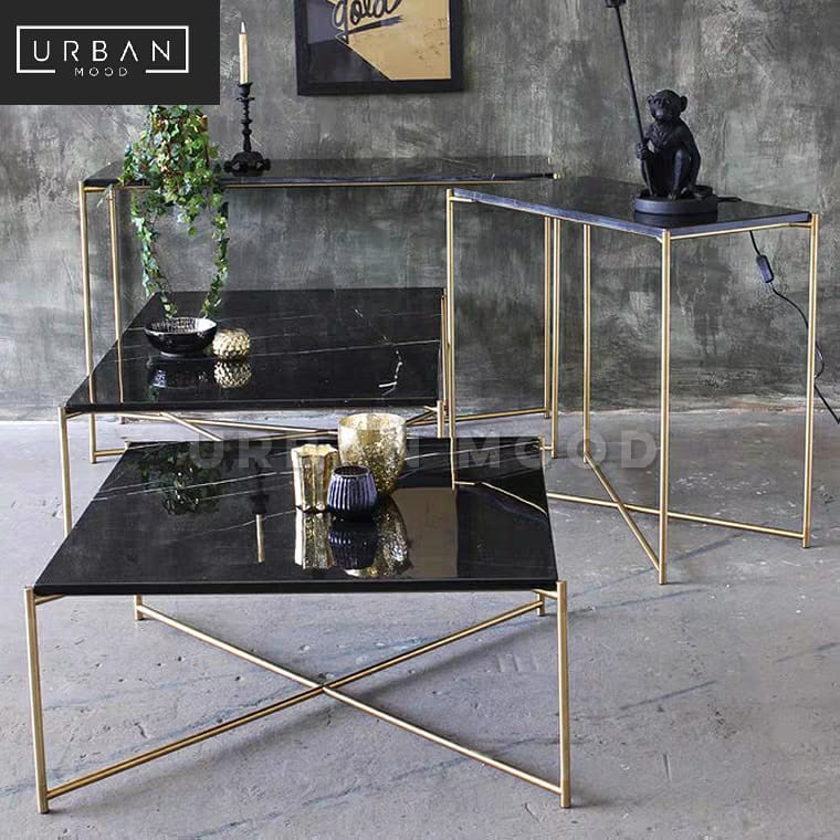 IBIZ Minimalist Marble Coffee Table / Hallway Console