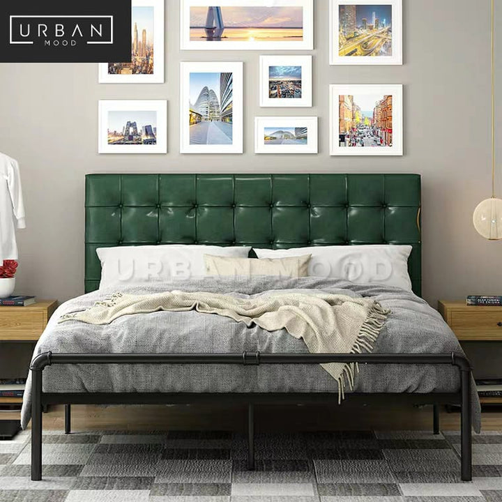 DENSITY Industrial Metal Bedframe