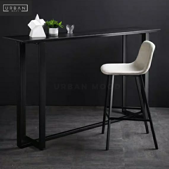 SPLINT Modern Marble Bar Table