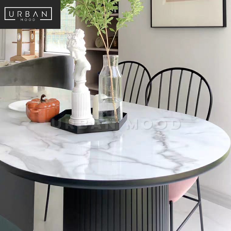 ADVIK Postmodern Marble Dining Table