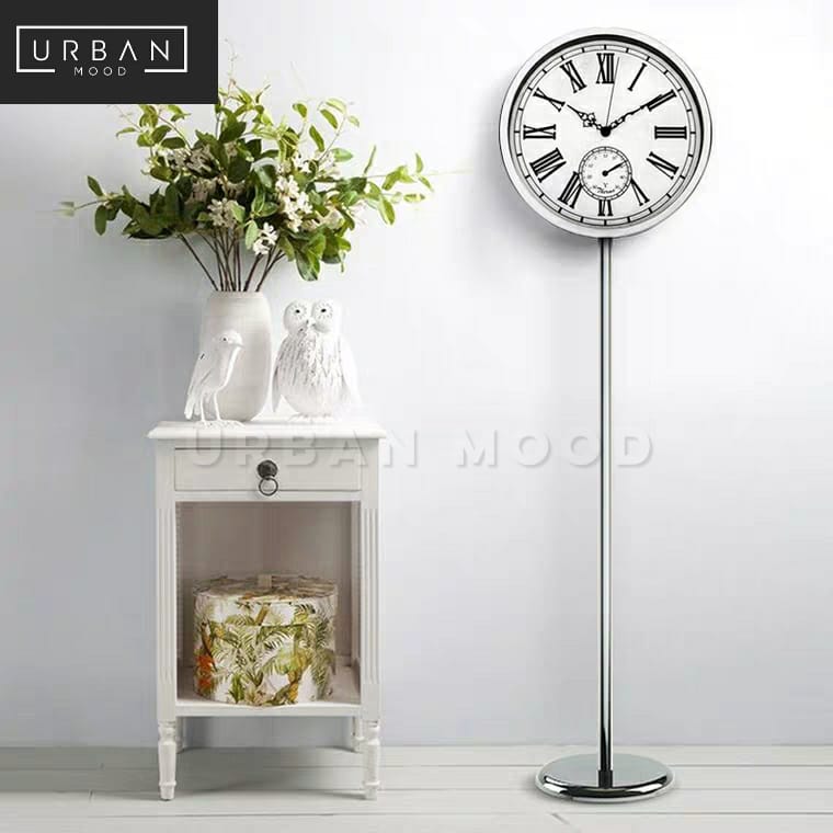 WILFRED Vintage Standing Clock