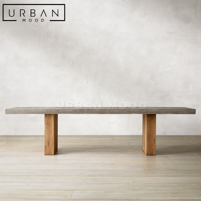 ARGO Industrial Solid Wood Dining Table