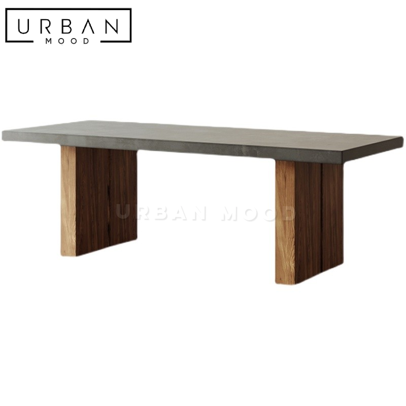 ARGO Industrial Solid Wood Dining Table