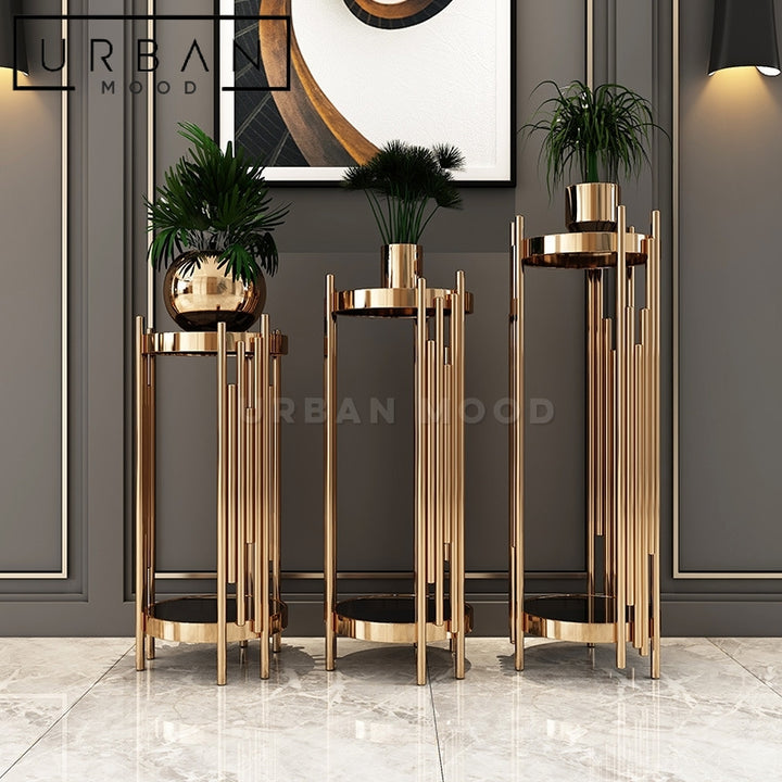 ARINNA Modern Gold Planter